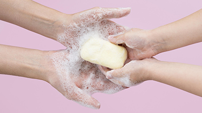 hands soap care