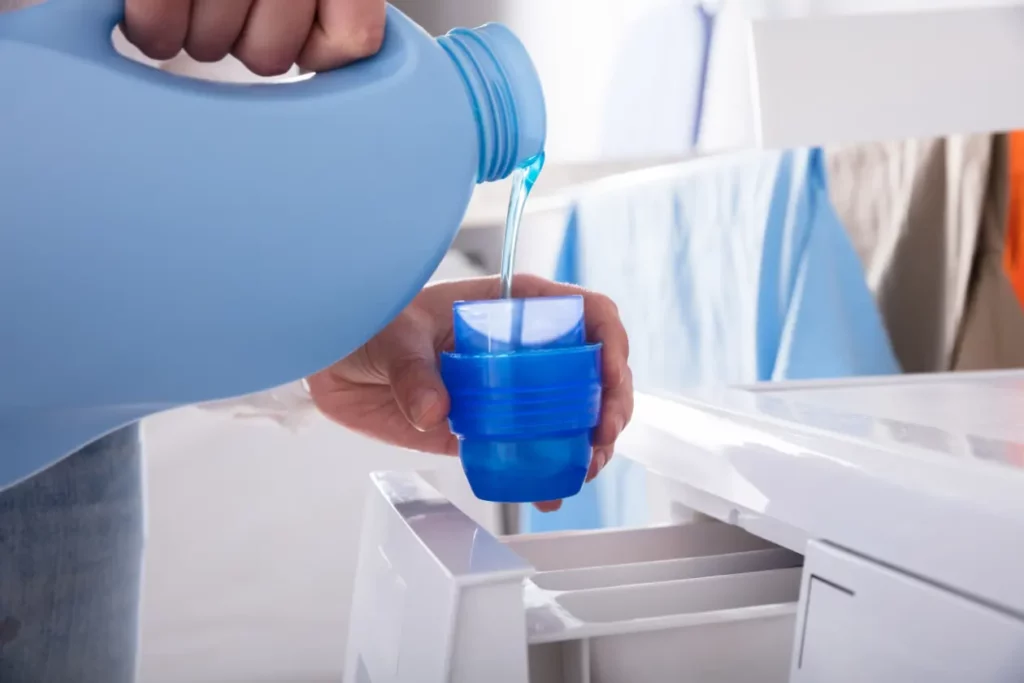 laundry detergent into washer 1024x683 1
