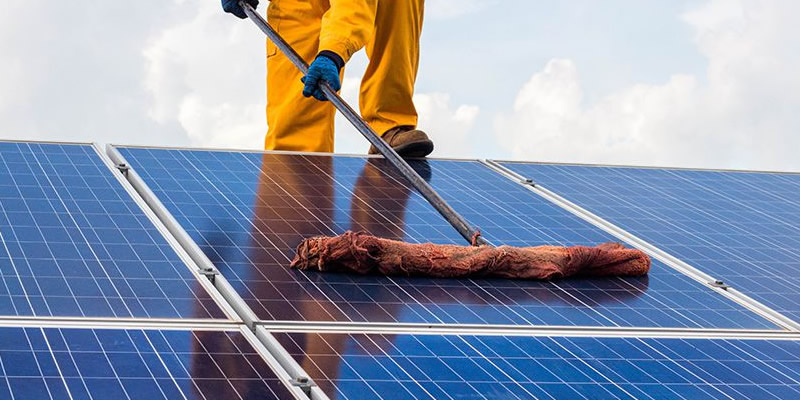 bảo trì hệ thống điện mặt trời cho nhà máy