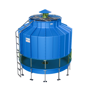 cooling tower bị cáu cặn
